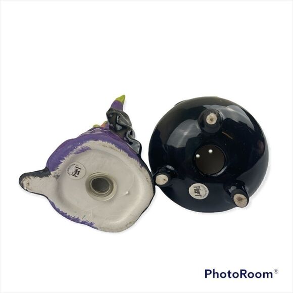Pier 1 Imports Halloween Salt&Pepper Shakers Witch - Picture 4 of 6